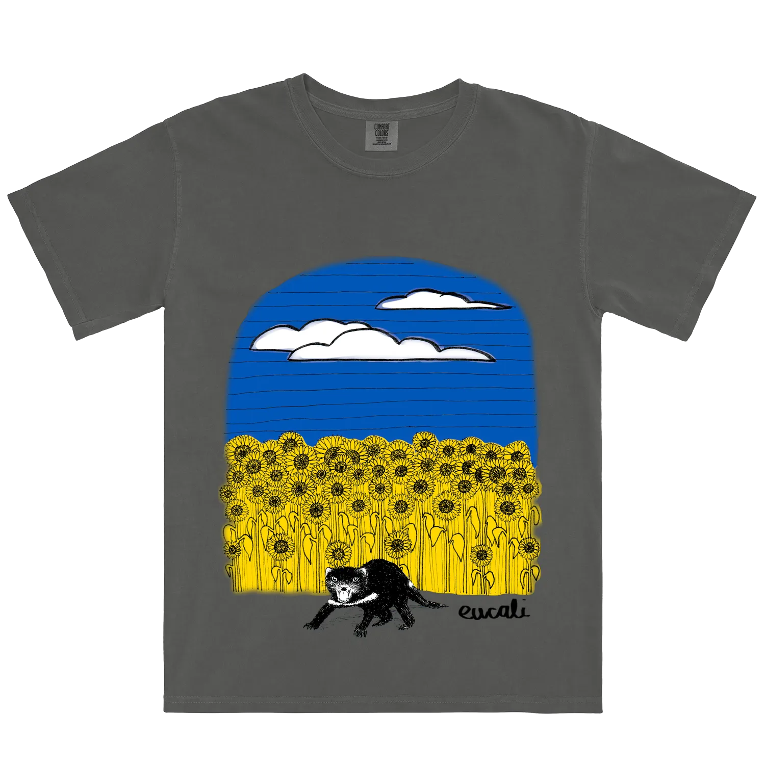 Pepper front flat lay